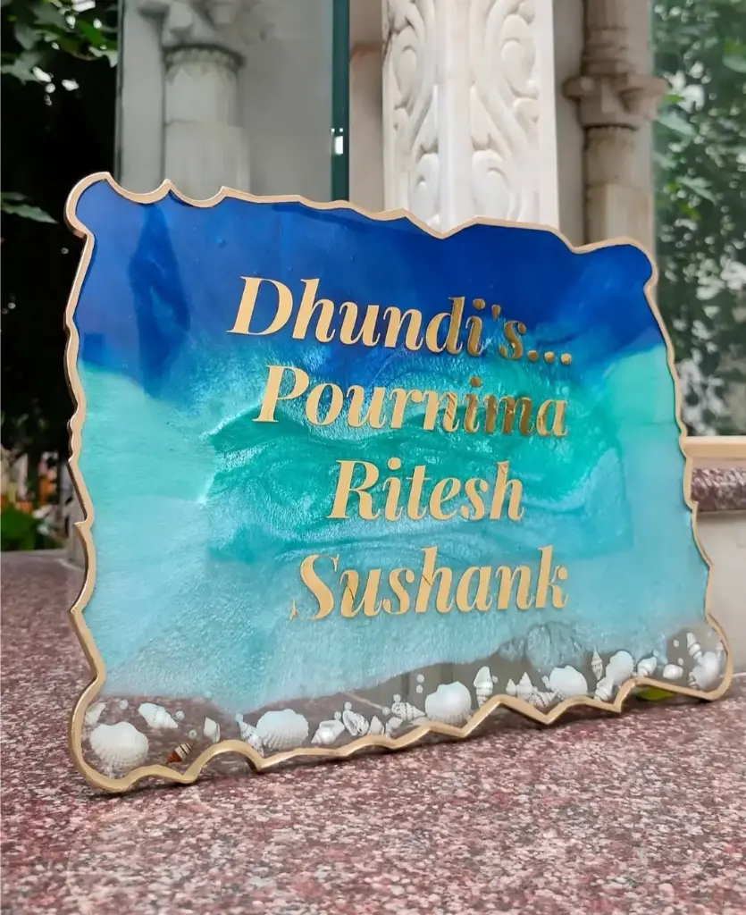 Curve Rectangle Name frame