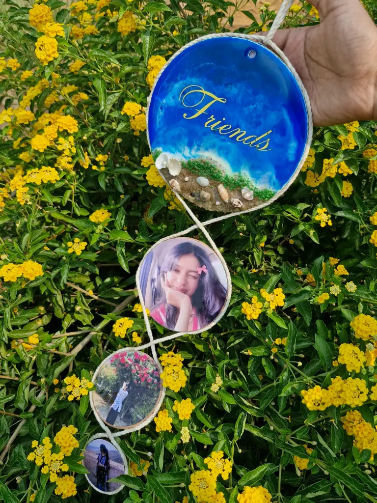 hanging round photo frame (RA-019)