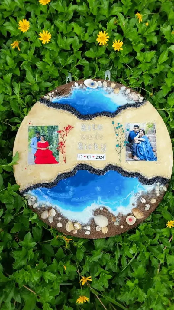 Round big photo frame (RA-024)
