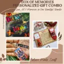 Ultimate Personalized Gift Set: Name String Art Board, Custom Letter Card, and Music Code Keychain