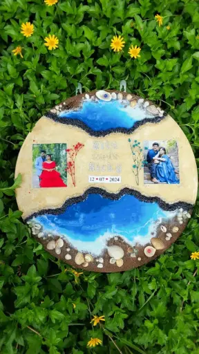 Round big photo frame (RA-024)