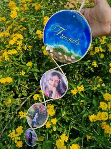 hanging round photo frame (RA-019)