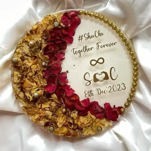 Round flower Preservation