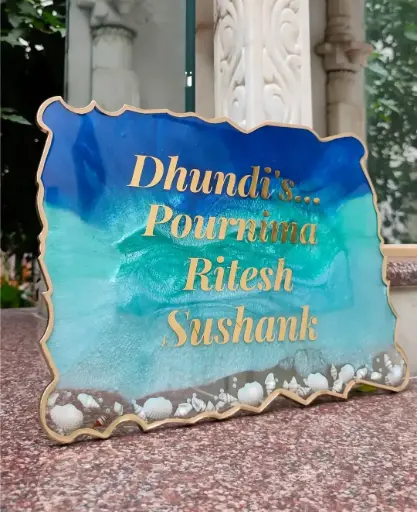 Curve Rectangle Name frame