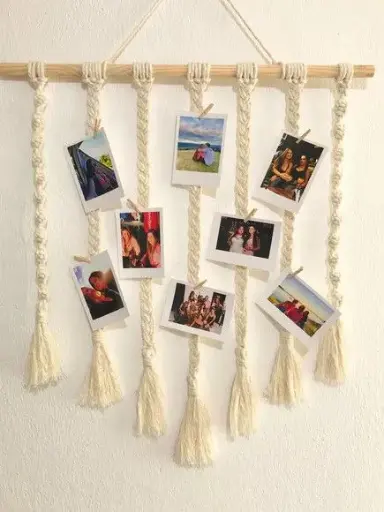 Rope hanging Photo Frame (HF-003)